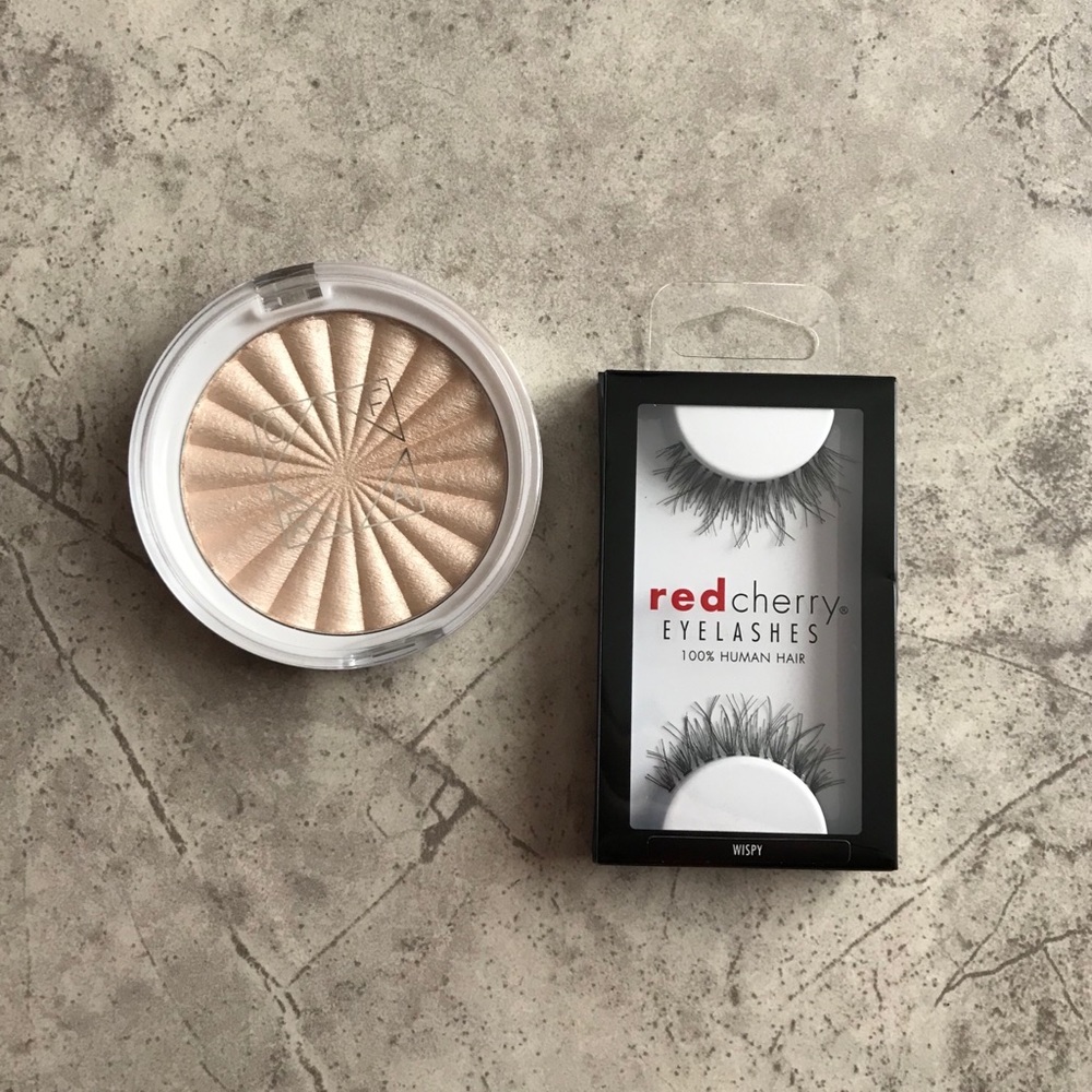 NEW Highlighter and lashes